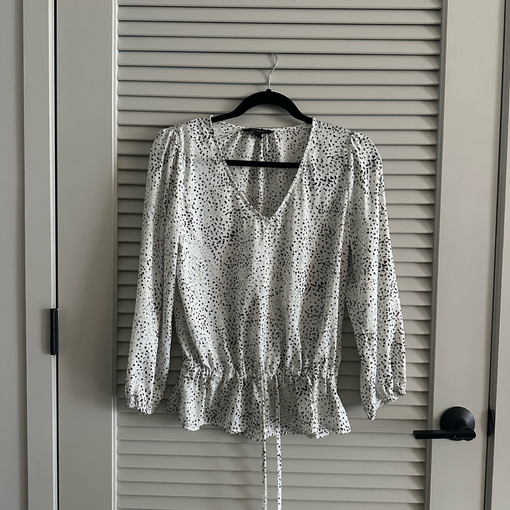 Banana Republic Dotted Blouse